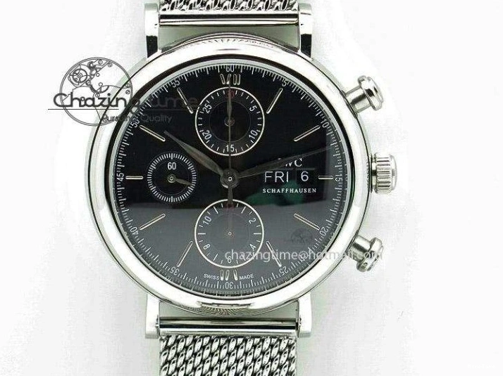 MIROTIME 0524 Big Pilot “Markus Buhler” IW5003 Turbine V6F Best Edition Silver Dial On Leather Strap A Reliable 7315